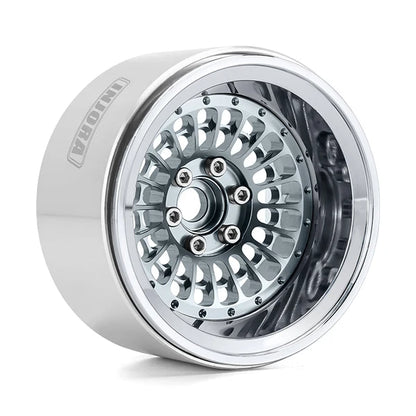 INJORA 2.2" Turbine -10mm Offset Wheels for 1/10 RC Crawlers (W2255) - DGW-2255GL