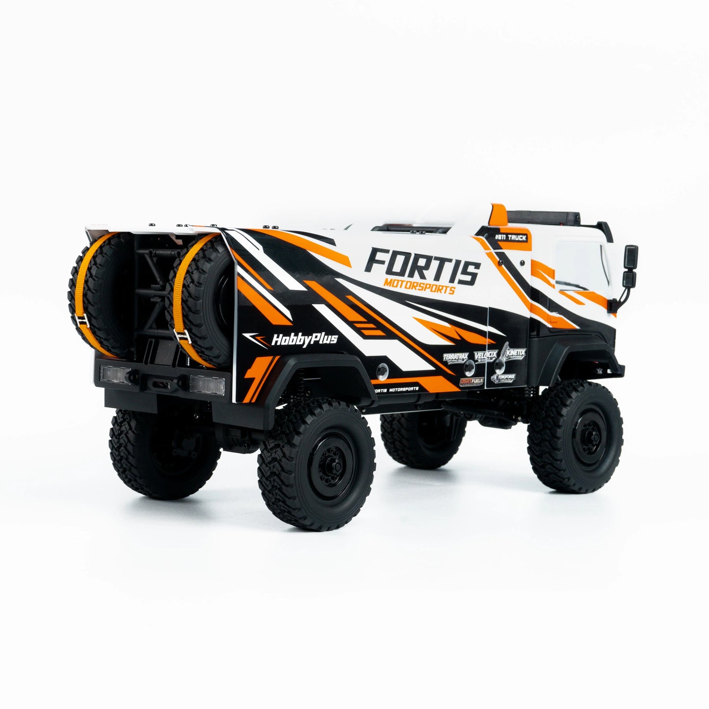 HobbyPlus 1/18 4WD Fortis Rally Raid Truck RTR Brushless White HBP1810820-WH