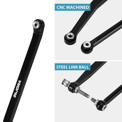 INJORA Aluminum High Clearance Links for SCX30 - SCX30-02BK