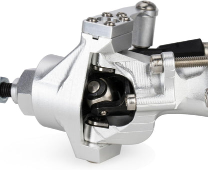 Houston RC Aluminum Front and Rear Axles for VS4-10, SCX10 III and custom builds - Silver Finish