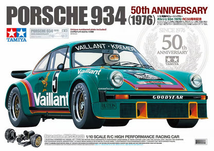 Tamiya 1/10 Porsche 934 (1976) 50th Anniversary Edition - 47524