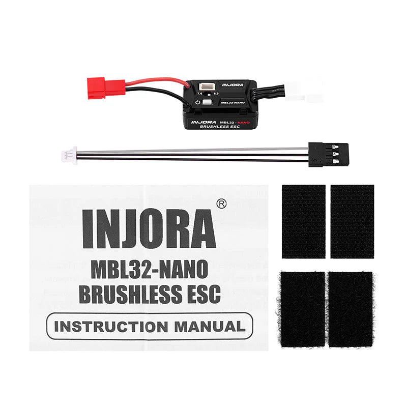 INJORA MBL32-NANO Brushless ESC for 1/30 Axial SCX30 - MBL32-NANO