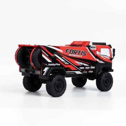 HobbyPlus 1/18 4WD Fortis Rally Raid Truck RTR Brushless Red HBP1810820-RD