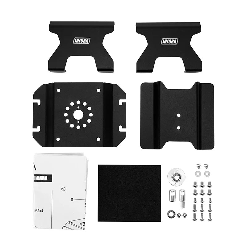 Tool-63 INJORA Aluminum RC Car Stand with Shock Holder for 1/24 1/18 RC Crawlers