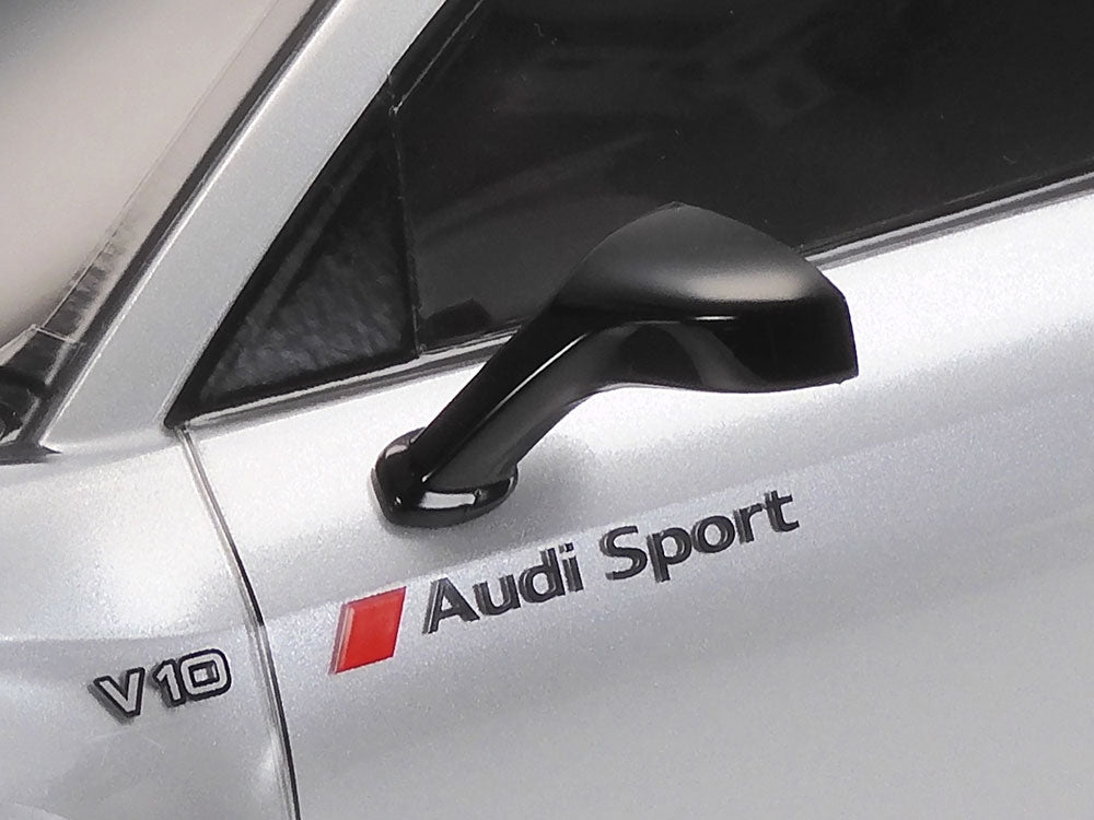 Tamiya TT-02 2008 Audi R8 LMS 1/10 4WD Electric Touring Car Kit w/Pre-Painted Body (Limited Edition) (Silver) - TAM47517