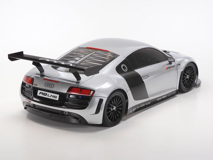 Tamiya TT-02 2008 Audi R8 LMS 1/10 4WD Electric Touring Car Kit w/Pre-Painted Body (Limited Edition) (Silver) - TAM47517