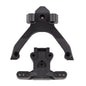 92404 - RC10B7 FT Top Plate and Ballstud Mount, Carbon
