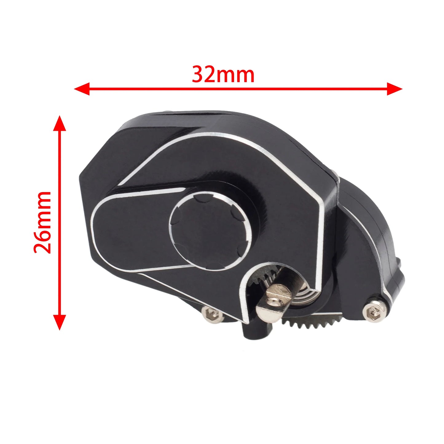 MEUS Racing Aluminum Assembled Transmission Complete Gearbox for 1/24 Axial SCX24 - DKKY-01-KY5549