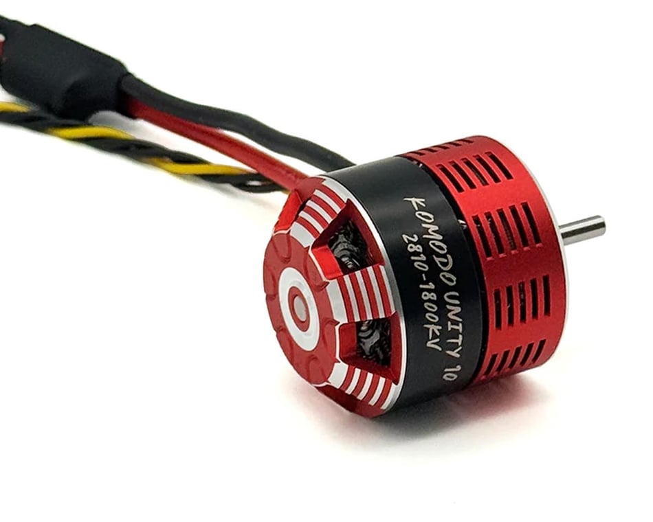 Furitek Komodo Unity 10 Competition 2-in-1 Brushless Motor & ESC (1800kV) w/XT60 Connector - FUR-2714
