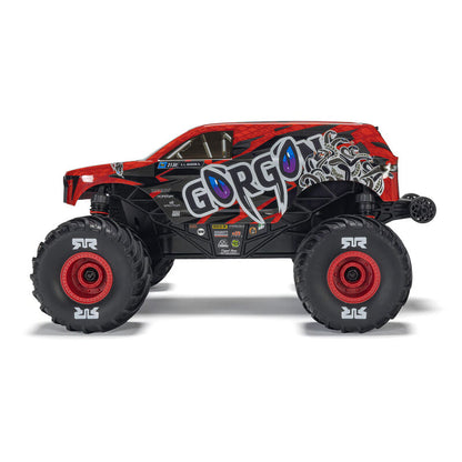 Arrma Gorgon Grom Small Scale 4WD Monster Truck Red - ARA2130T2