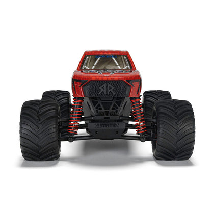 Arrma Gorgon Grom Small Scale 4WD Monster Truck Red - ARA2130T2