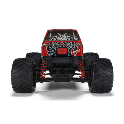 Arrma Gorgon Grom Small Scale 4WD Monster Truck Red - ARA2130T2