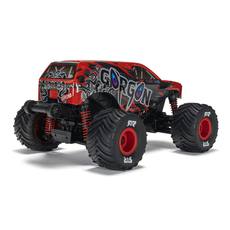Arrma Gorgon Grom Small Scale 4WD Monster Truck Red - ARA2130T2