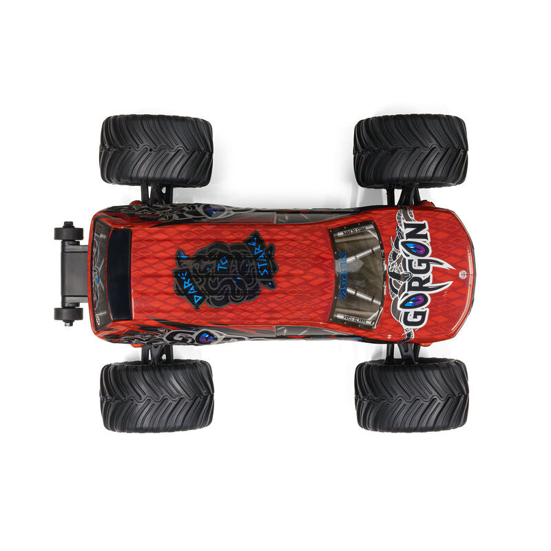 Arrma Gorgon Grom Small Scale 4WD Monster Truck Red - ARA2130T2