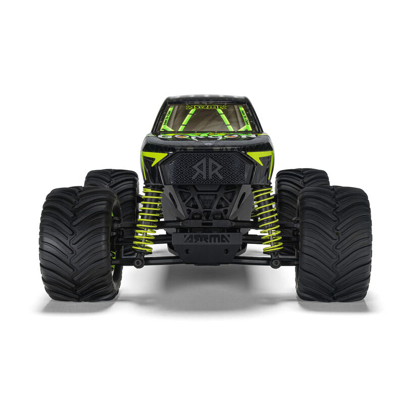Arrma Gorgon Grom Small Scale 4WD Monster Truck Yellow - ARA2130T1