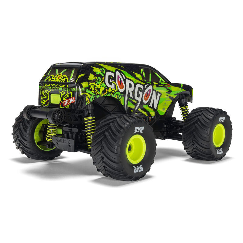 Arrma Gorgon Grom Small Scale 4WD Monster Truck Yellow - ARA2130T1