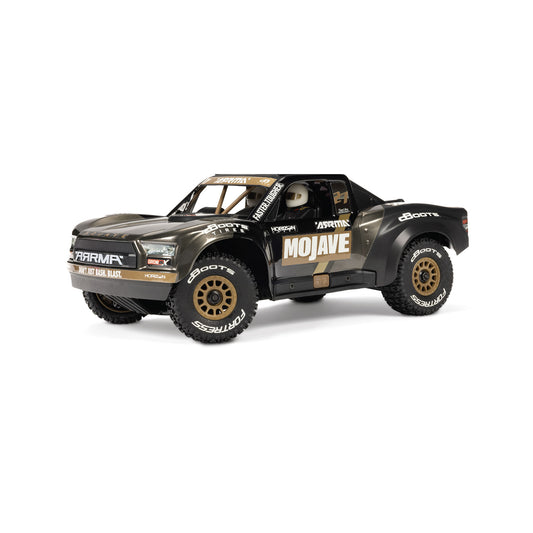 MOJAVE GROM 223S BLX Brushless 4X4 Small Scale Desert Truck RTR with DSC, Black ARA2304T1