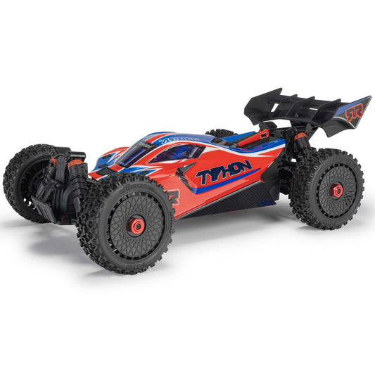 Arrma Typhon Mega 665 1/8 4WD Electric Buggy (Red) w/SLT2 2.4GHz Radio - ARA4206V4T3