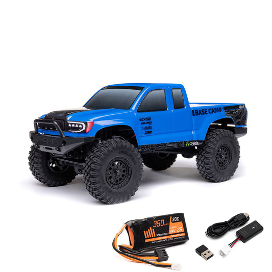 AXI-1219T2 - SCX24 Base Camp RTR, Blue