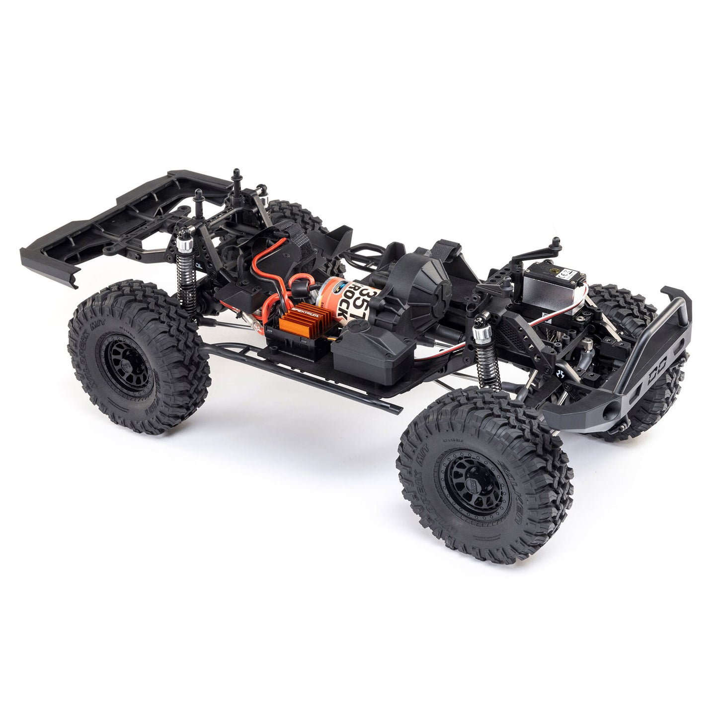 AXI-1375T1 1/10 SCX10 III Base Camp 4X4 RTR Brushed Rock Crawler, White