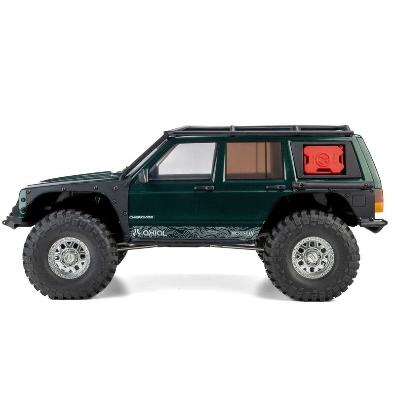 Axial 1/10 SCX10 III Jeep Cherokee XJ 4x4 RTR Green (Pre-Order for Oct 7th) - AXI-2037T1