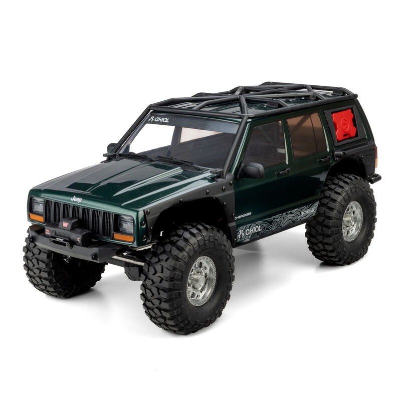 Axial 1/10 SCX10 III Jeep Cherokee XJ 4x4 RTR Green (Pre-Order for Oct 7th) - AXI-2037T1
