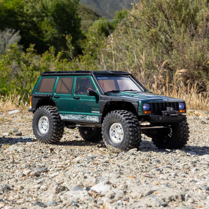 Axial 1/10 SCX10 III Jeep Cherokee XJ 4x4 RTR Green (Pre-Order for Oct 7th) - AXI-2037T1