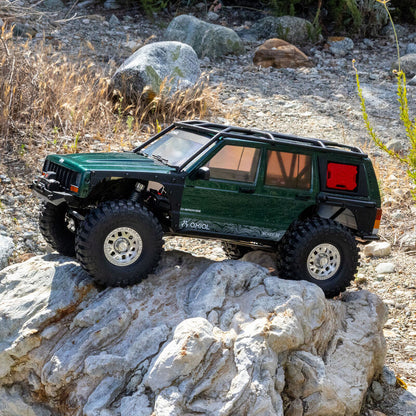 Axial 1/10 SCX10 III Jeep Cherokee XJ 4x4 RTR Green (Pre-Order for Oct 7th) - AXI-2037T1