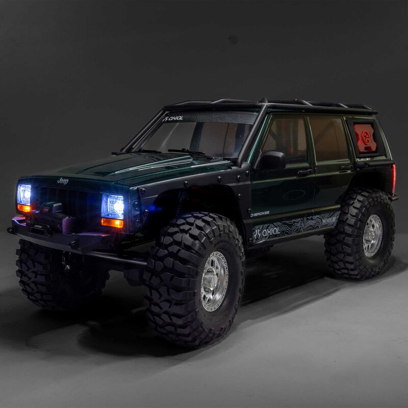 Axial 1/10 SCX10 III Jeep Cherokee XJ 4x4 RTR Green (Pre-Order for Oct 7th) - AXI-2037T1
