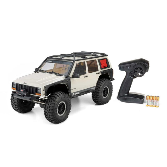 Axial 1/10 SCX10 III Jeep Cherokee XJ 4x4 RTR White (Pre-Order for Oct 7th) - AXI-2037T2