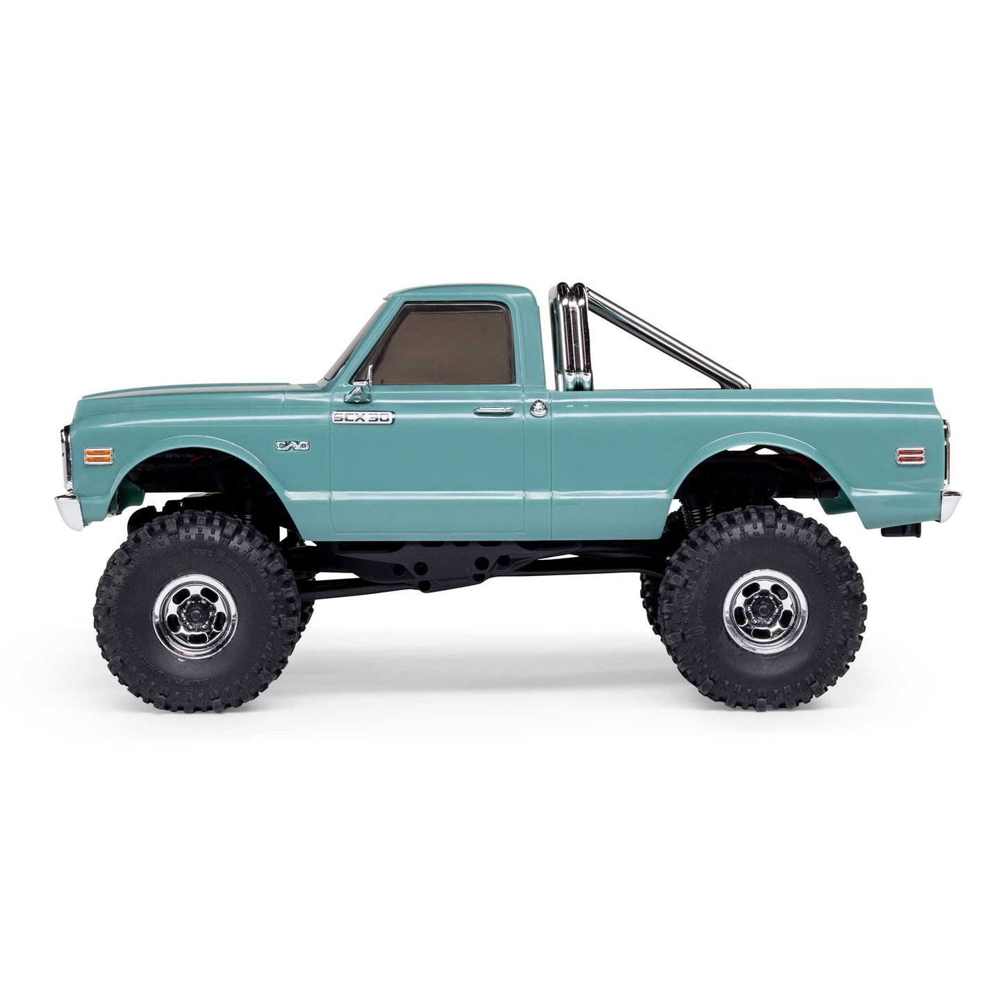 Axial SCX30 Chevrolet K10 1/30 4WD RTR Scale Mini Crawler w/2.4GHz Radio, Battery & Charger (Green) - AXI-2260T1