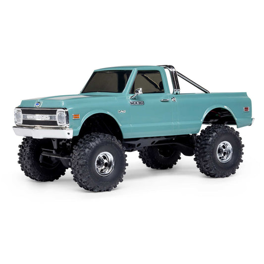 Axial SCX30 Chevrolet K10 1/30 4WD RTR Scale Mini Crawler w/2.4GHz Radio, Battery & Charger (Green) - AXI-2260T1