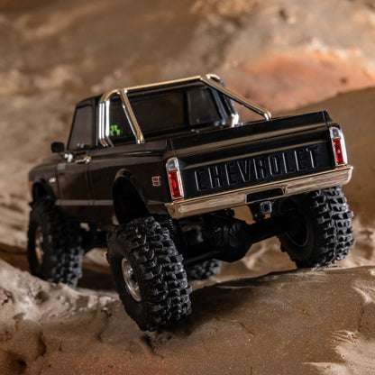 Axial SCX30 Chevrolet K10 1/30 4WD RTR Scale Mini Crawler w/2.4GHz Radio, Battery & Charger (Black) - AXI-2260T2