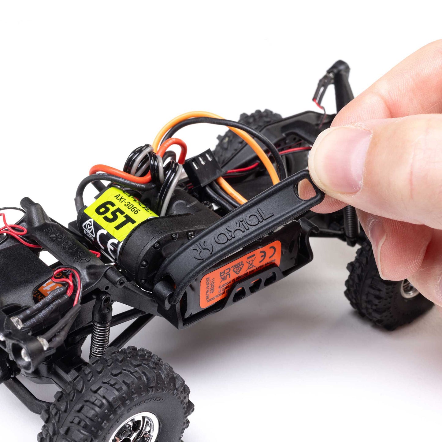 Axial SCX30 Chevrolet K10 1/30 4WD RTR Scale Mini Crawler w/2.4GHz Radio, Battery & Charger (Black) - AXI-2260T2