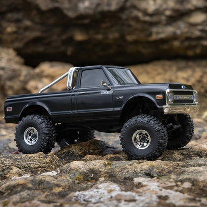 Axial SCX30 Chevrolet K10 1/30 4WD RTR Scale Mini Crawler w/2.4GHz Radio, Battery & Charger (Black) - AXI-2260T2