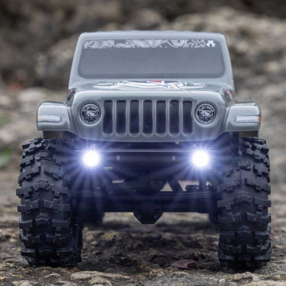 AXI-2324 Axial SCX24 Summit Racing Jeep Gladiator 4X4 Rock Crawler RTR (Battery & Charger Included), Gray