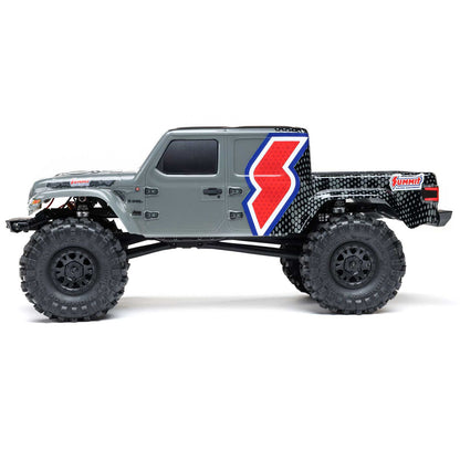AXI-2324 Axial SCX24 Summit Racing Jeep Gladiator 4X4 Rock Crawler RTR (Battery & Charger Included), Gray