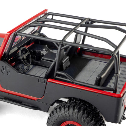 Axial SCX30 Jeep CJ-7 Renegade 4x4 RTR Scale Mini Crawler w/2.4GHz Radio, Battery & Charger (Red) - AXI-3273T1 - PreOrder for Oct 28th