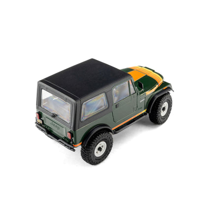 Axial SCX30 Jeep CJ-7 Renegade 4x4 RTR Scale Mini Crawler w/2.4GHz Radio, Battery & Charger (Green) - AXI-3273T2 - PreOrder for Oct 28th