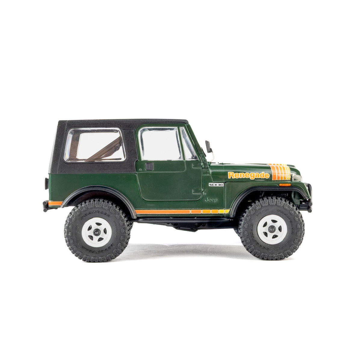 Axial SCX30 Jeep CJ-7 Renegade 4x4 RTR Scale Mini Crawler w/2.4GHz Radio, Battery & Charger (Green) - AXI-3273T2 - PreOrder for Oct 28th