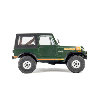 Axial SCX30 Jeep CJ-7 Renegade 4x4 RTR Scale Mini Crawler w/2.4GHz Radio, Battery & Charger (Green) - AXI-3273T2 - PreOrder for Oct 28th