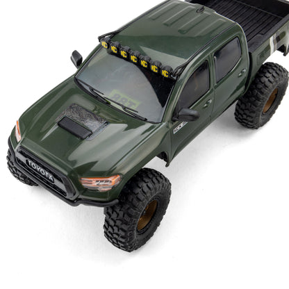 Axial SCX30 Toyota Tacoma TRD Pro Extreme Off-Road Edition 4X4 RTR Brushed Rock Crawler w/2.4GHz Radio, Battery & Charger (Green) - AXI-3289T1