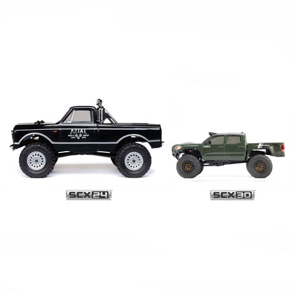Axial SCX30 Toyota Tacoma TRD Pro Extreme Off-Road Edition 4X4 RTR Brushed Rock Crawler w/2.4GHz Radio, Battery & Charger (Green) - AXI-3289T1