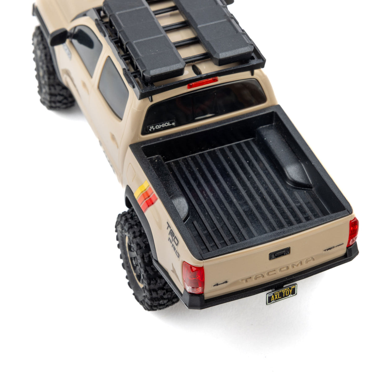 Axial SCX30 Toyota Tacoma TRD Pro Overland Edition 4X4 RTR Brushed Rock Crawler w/2.4GHz Radio, Battery & Charger (Tan) - AXI-3289T2