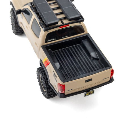 Axial SCX30 Toyota Tacoma TRD Pro Overland Edition 4X4 RTR Brushed Rock Crawler w/2.4GHz Radio, Battery & Charger (Tan) - AXI-3289T2