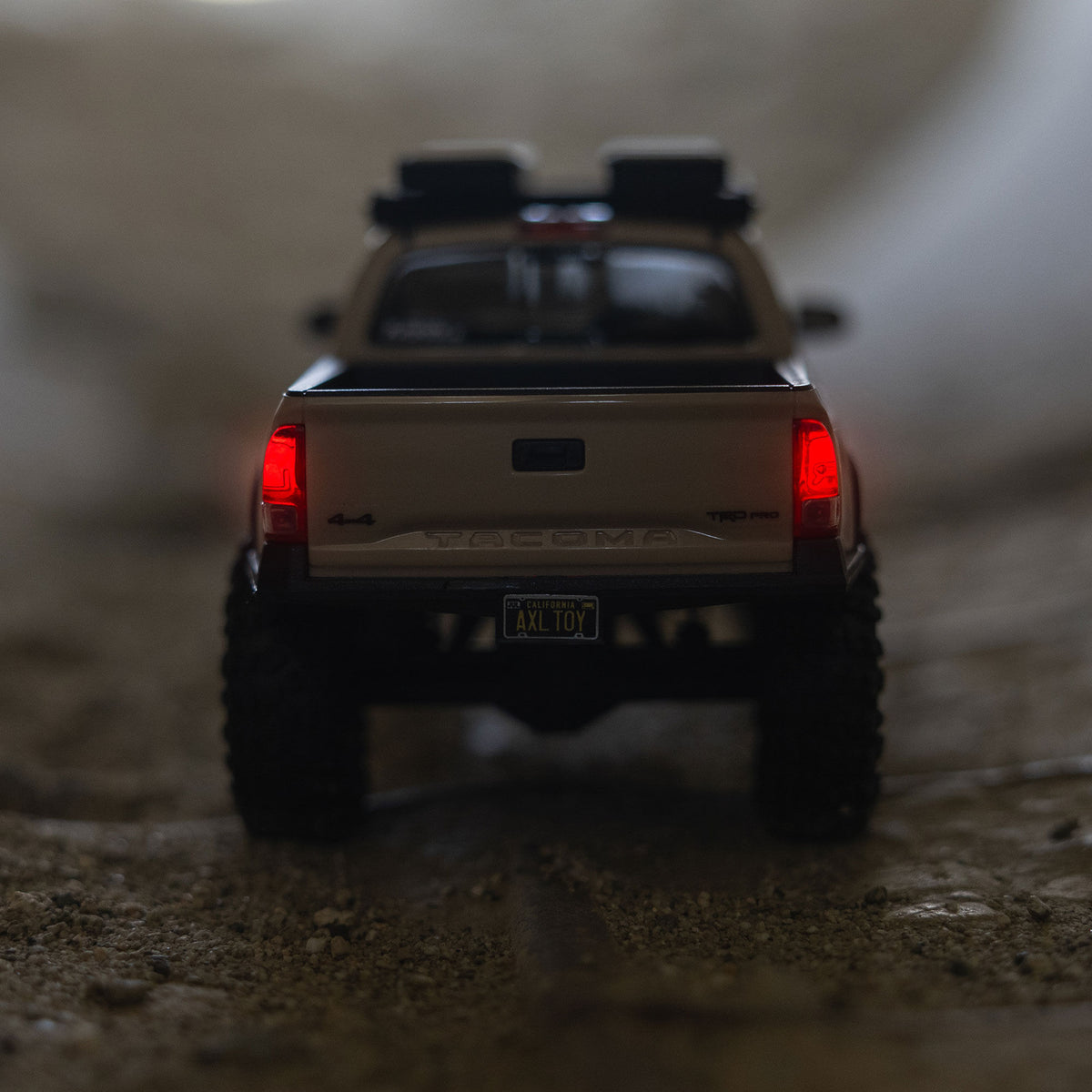 Axial SCX30 Toyota Tacoma TRD Pro Overland Edition 4X4 RTR Brushed Rock Crawler w/2.4GHz Radio, Battery & Charger (Tan) - AXI-3289T2