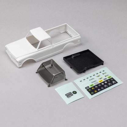 SCX30 K10 White (Paintable) Body - AXI-3333
