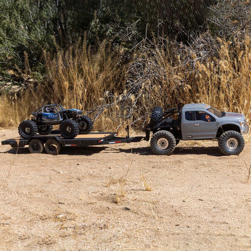 Axial 1/10 SCX10 Flat Bed Vehicle Trailer - AXI-3409