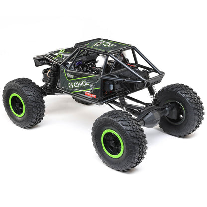 AXI01002V2T1 Axial 1/18 UTB18 Capra 4X4 RTR Brushed Rock Crawler (Battery &amp; Charger Included) - Green
