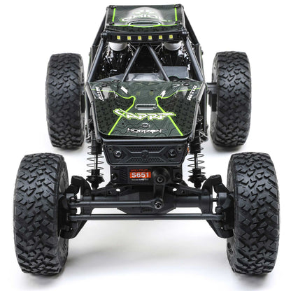 AXI01002V2T1 Axial 1/18 UTB18 Capra 4X4 RTR Brushed Rock Crawler (Battery &amp; Charger Included) - Green